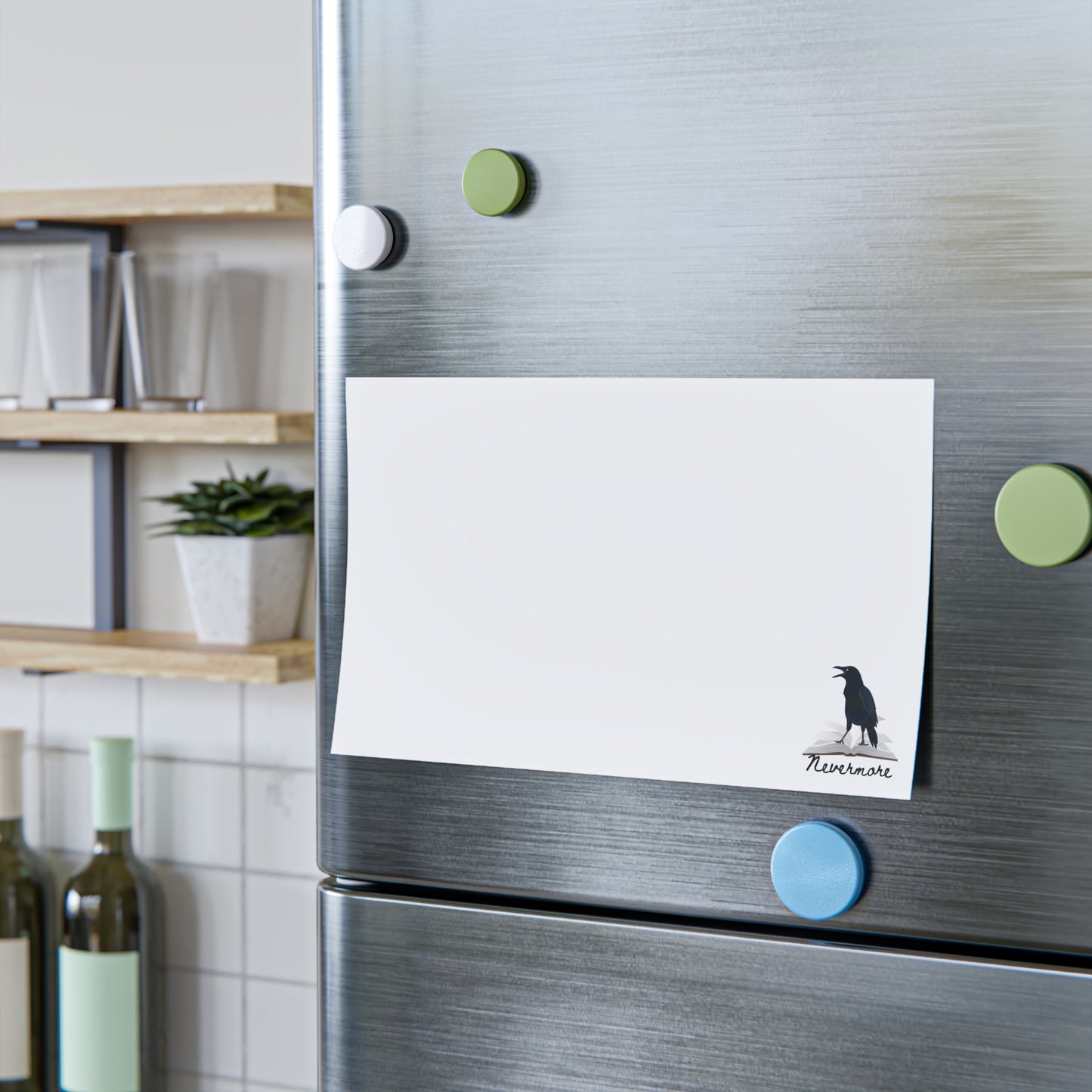 Nevermore Note Pads - Gothic Raven Design - Edgar Allan Poe Gift