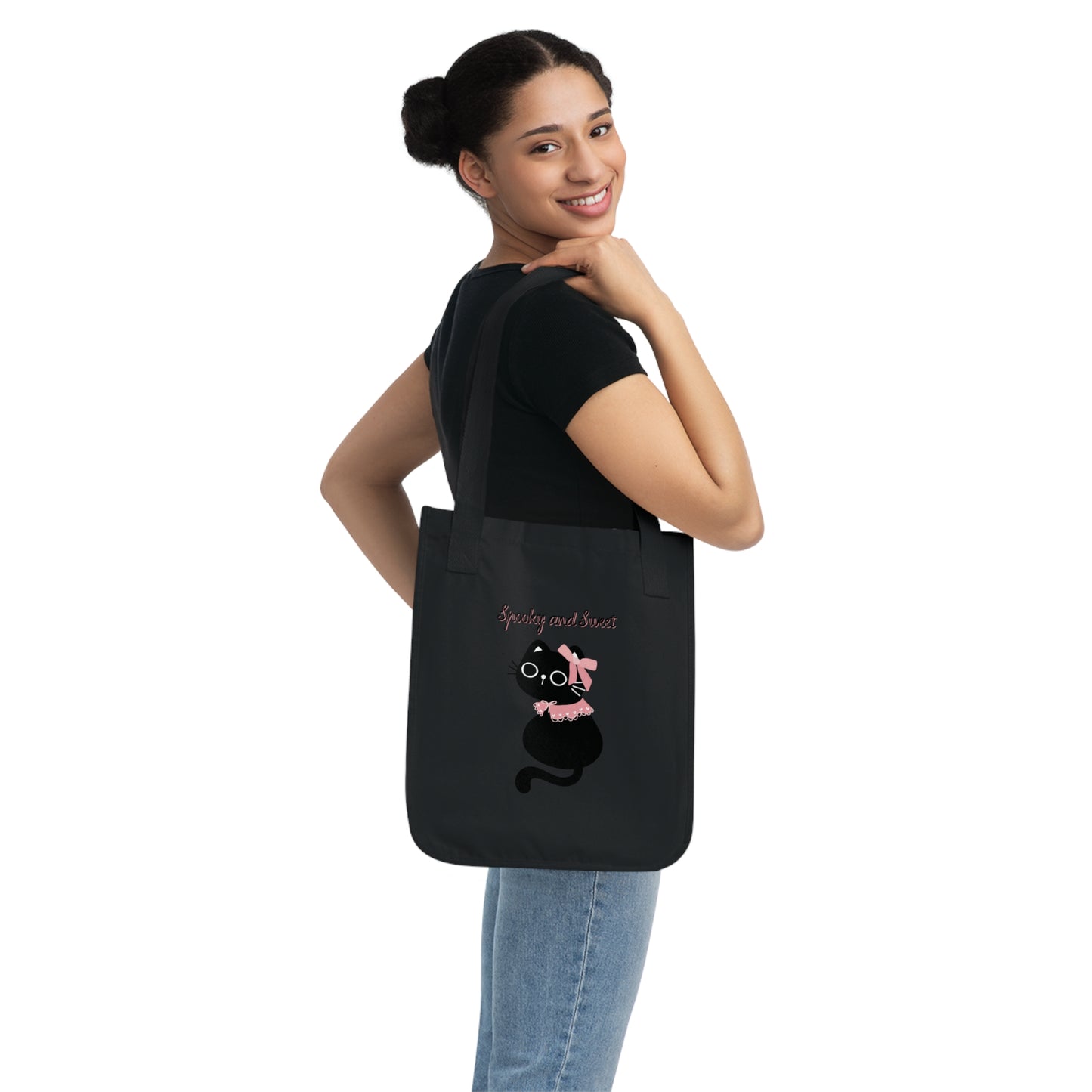 Dark Coquette Organic Canvas Tote Bag