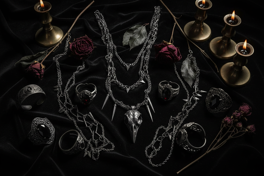 Gothic Jewelry 101: How to Layer, Stack, and Style Dark Metals
