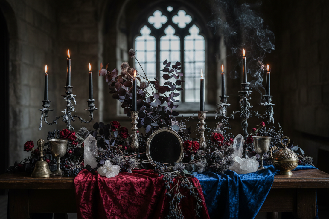 Winter Altar Styling: Creating Sacred Spaces for the Dark Months