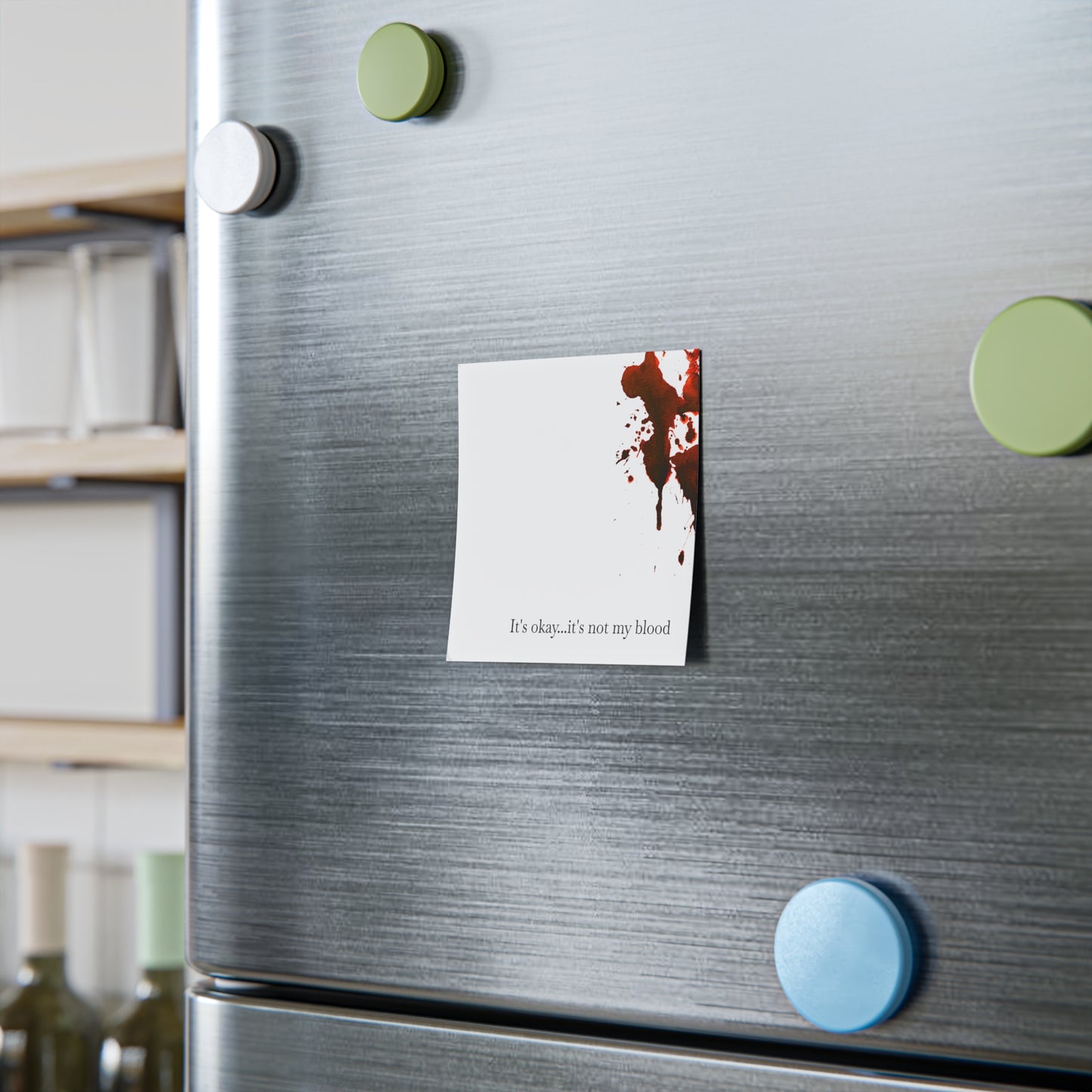 Bloody Crime Scene Note Pads - It's Not My Blood - True Crime Gift