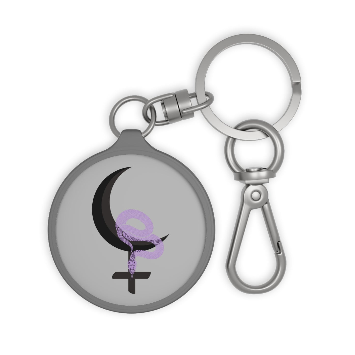 Lilith Darkmoon Keyring | Occult Keychain Accessory