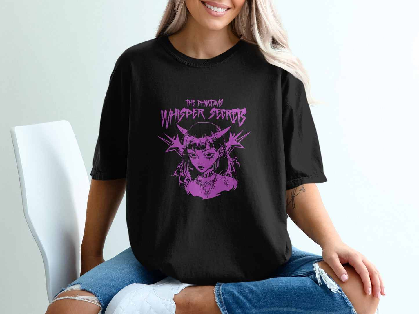 The Hauntings Whisper Secrets Graphic T-Shirt product type