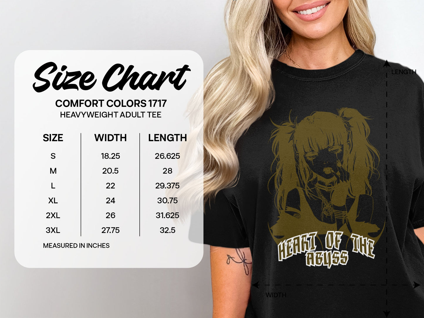 Heart of the Abyss Graphic T-Shirt product type