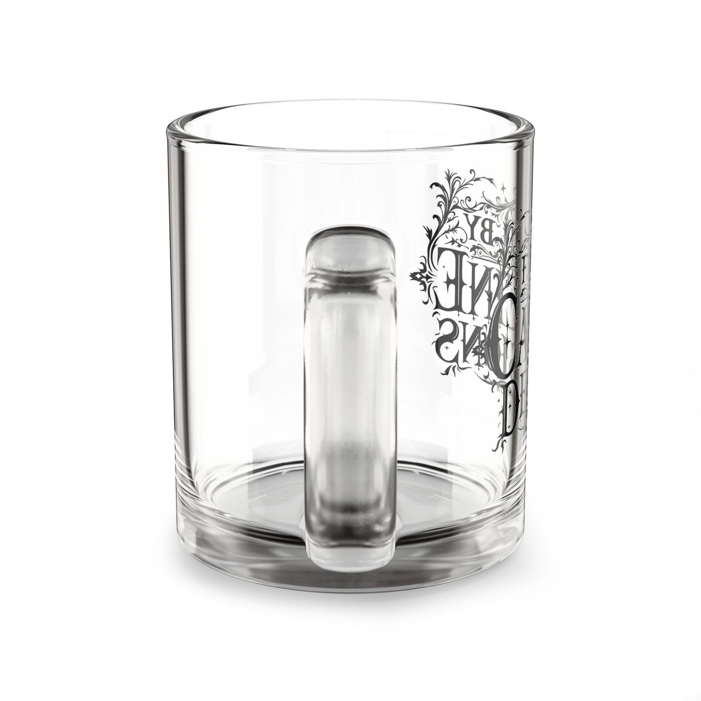 Fueled by Caffeine Delusions Glass Mug (10oz)