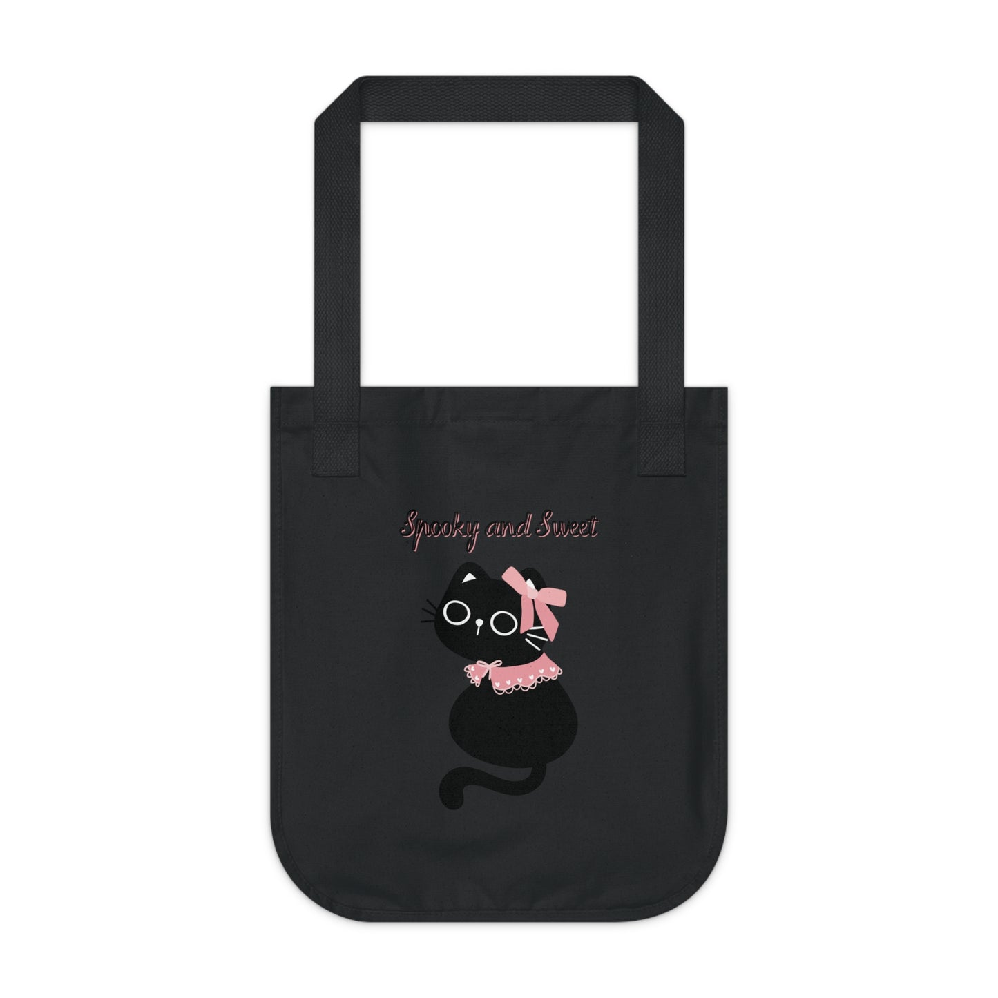 Dark Coquette Organic Canvas Tote Bag