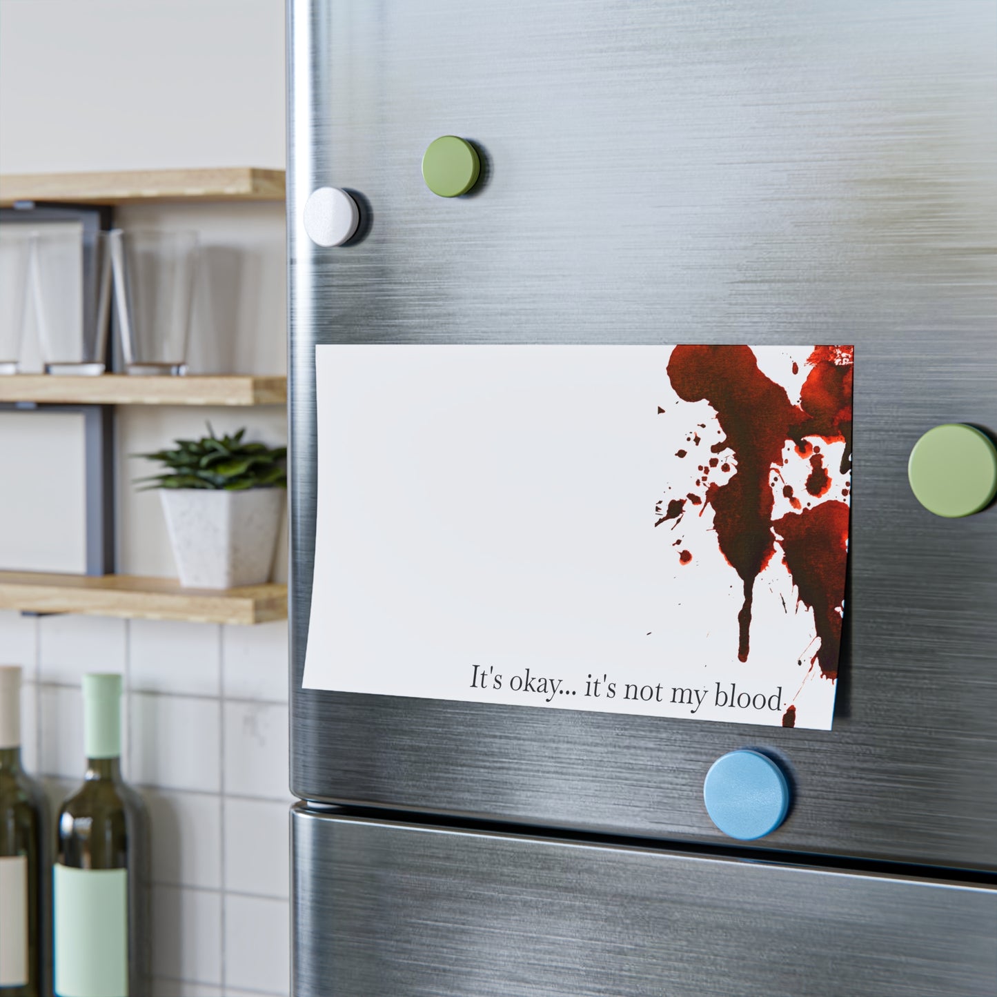 Bloody Crime Scene Note Pads - It's Not My Blood - True Crime Gift