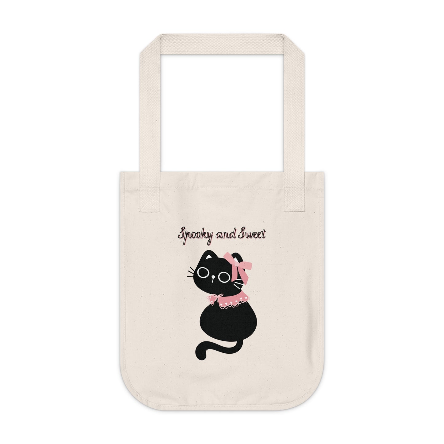 Dark Coquette Organic Canvas Tote Bag