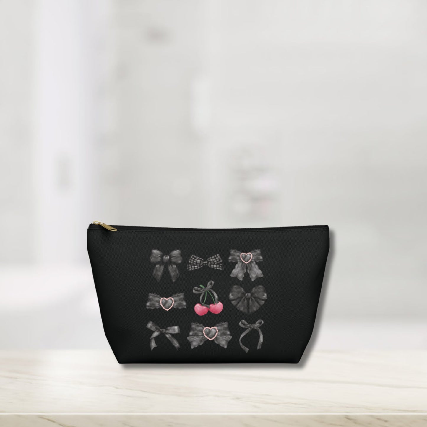 Dark Coquette Makeup Bag