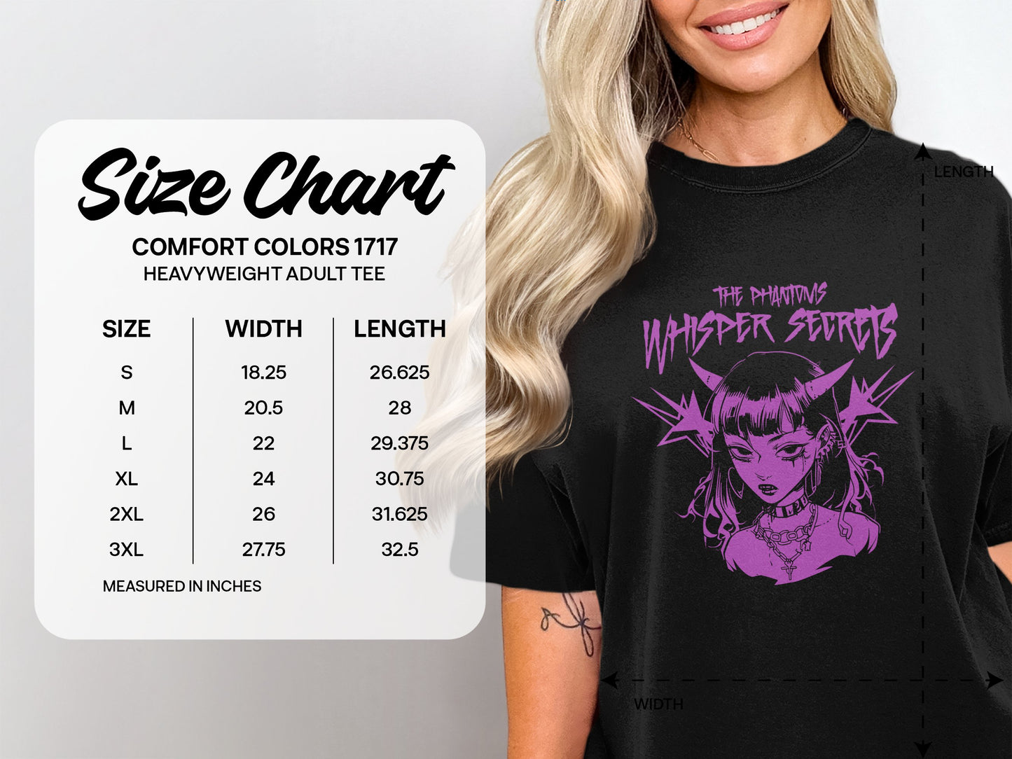 The Phantoms Whisper Secrets Adult Tee product type