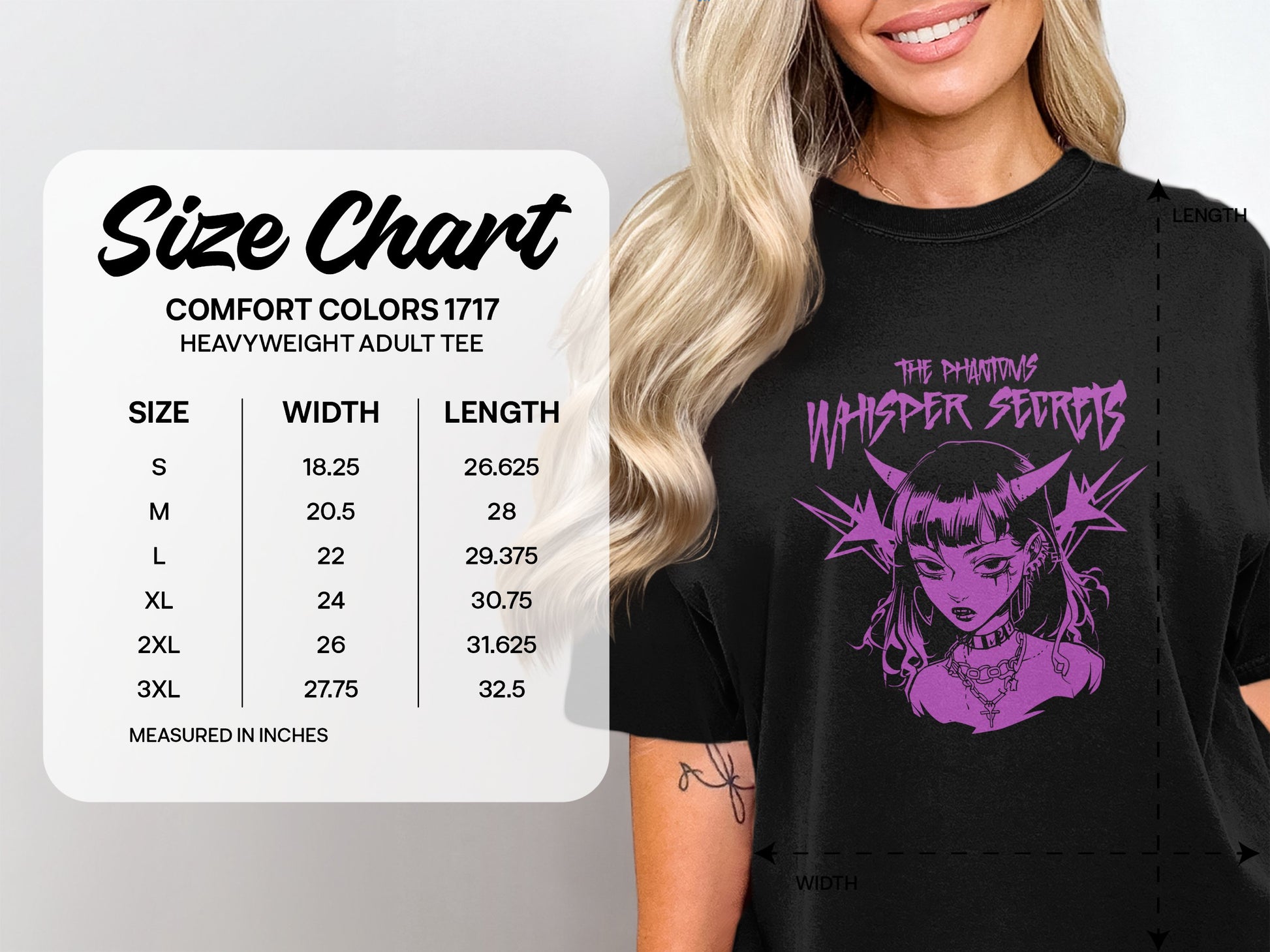 The Phantoms Whisper Secrets Adult Tee product type