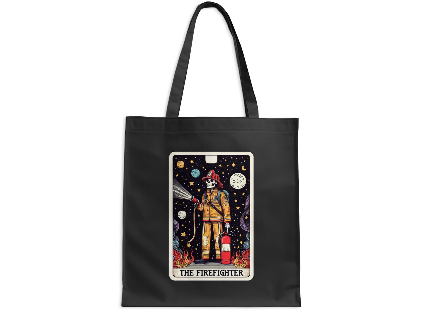 The Firefighter Design Tote Bag Product