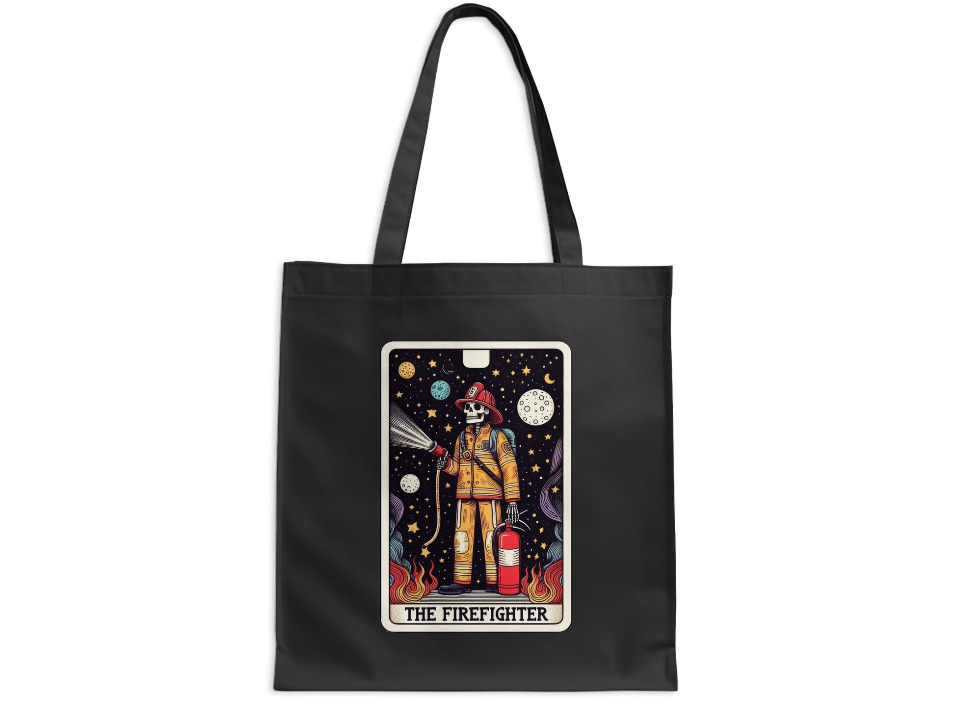 The Firefighter Design Tote Bag Product