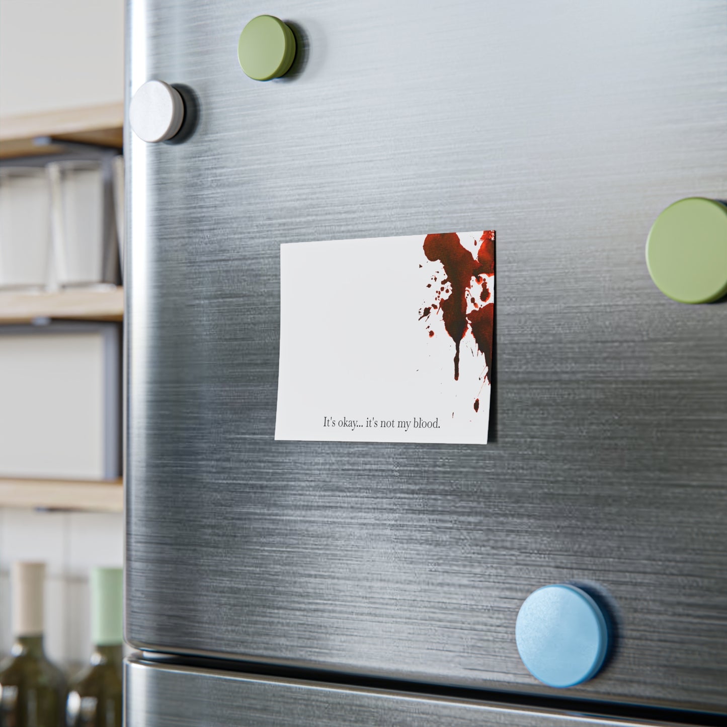 Bloody Crime Scene Note Pads - It's Not My Blood - True Crime Gift