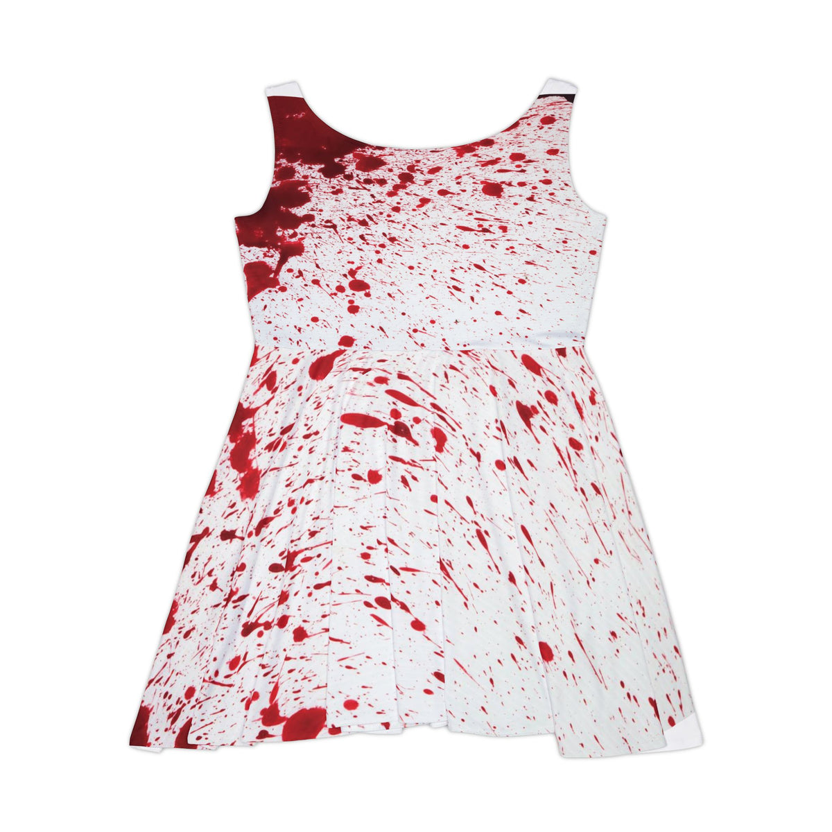 Red Blood Splatter Skater Dress