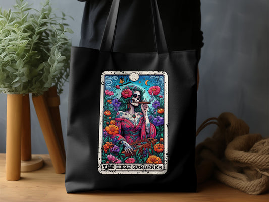Vibrant Day of the Dead Printed Tote Bag Product