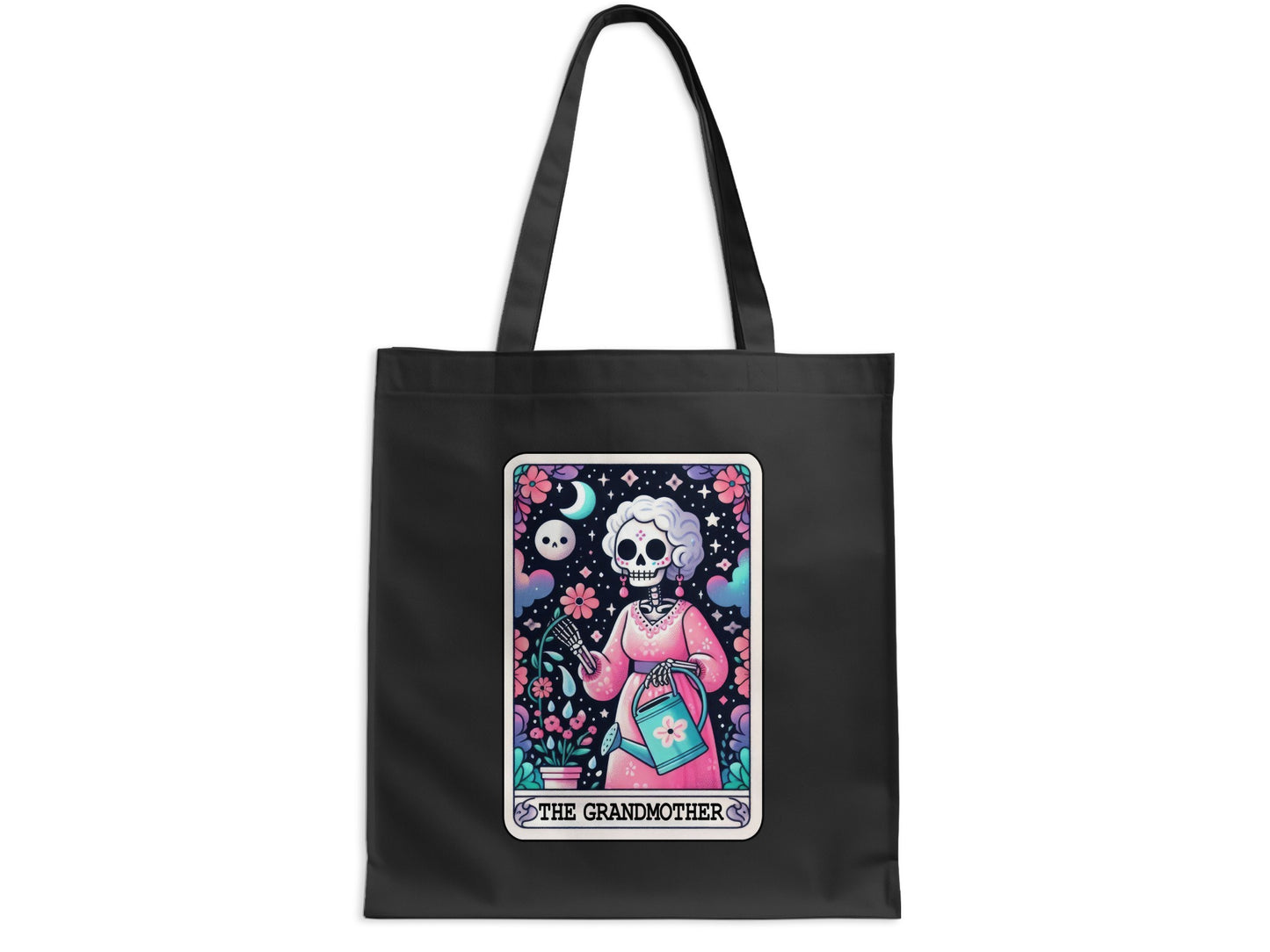 The Grandmother Unique Skull Art Design Tote Bag Product