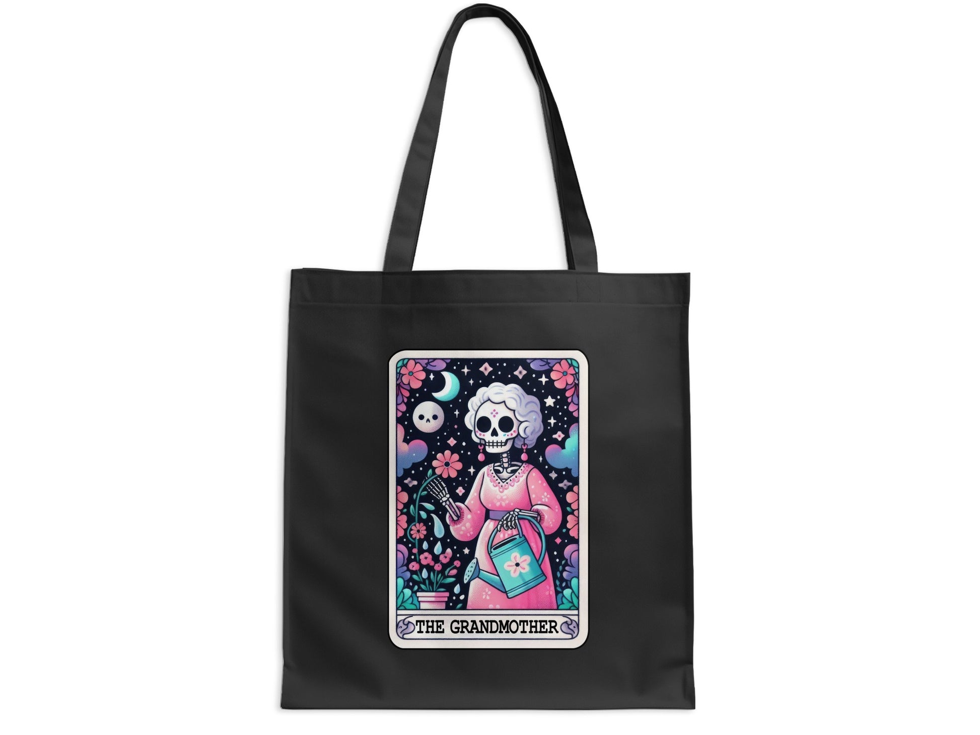 The Grandmother Unique Skull Art Design Tote Bag Product