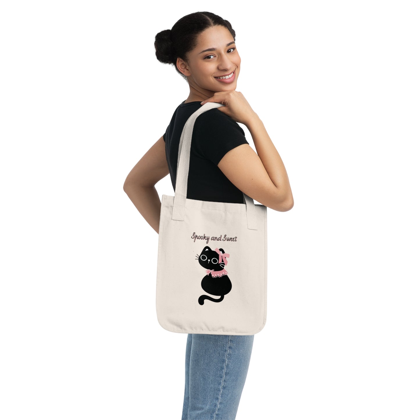 Dark Coquette Organic Canvas Tote Bag
