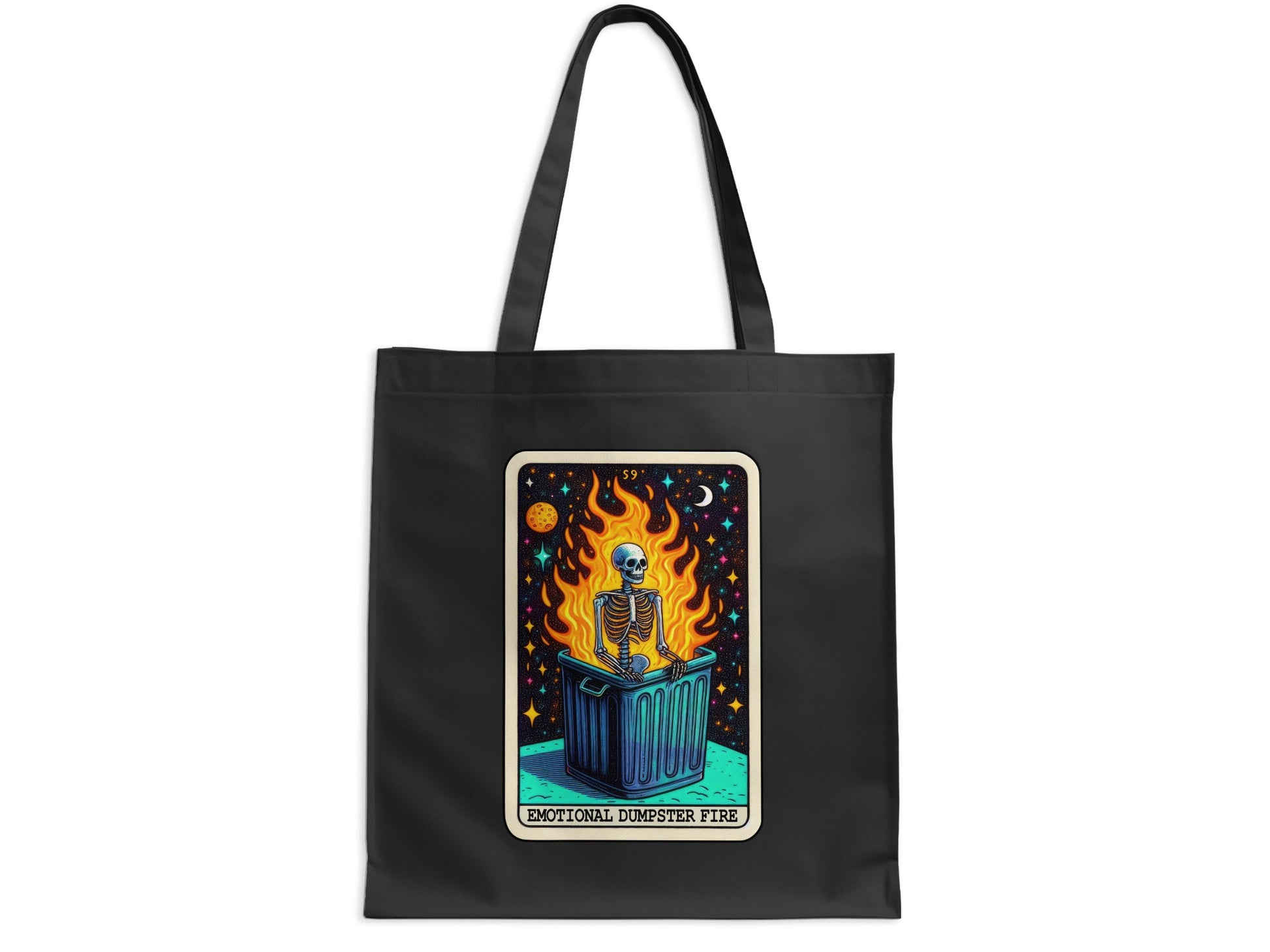 Emotional Dumpster Fire Design Tote Bag product