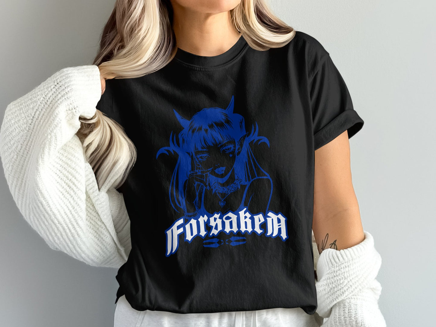 Forsaken Anime Graphic Tee Perfect Casual Product