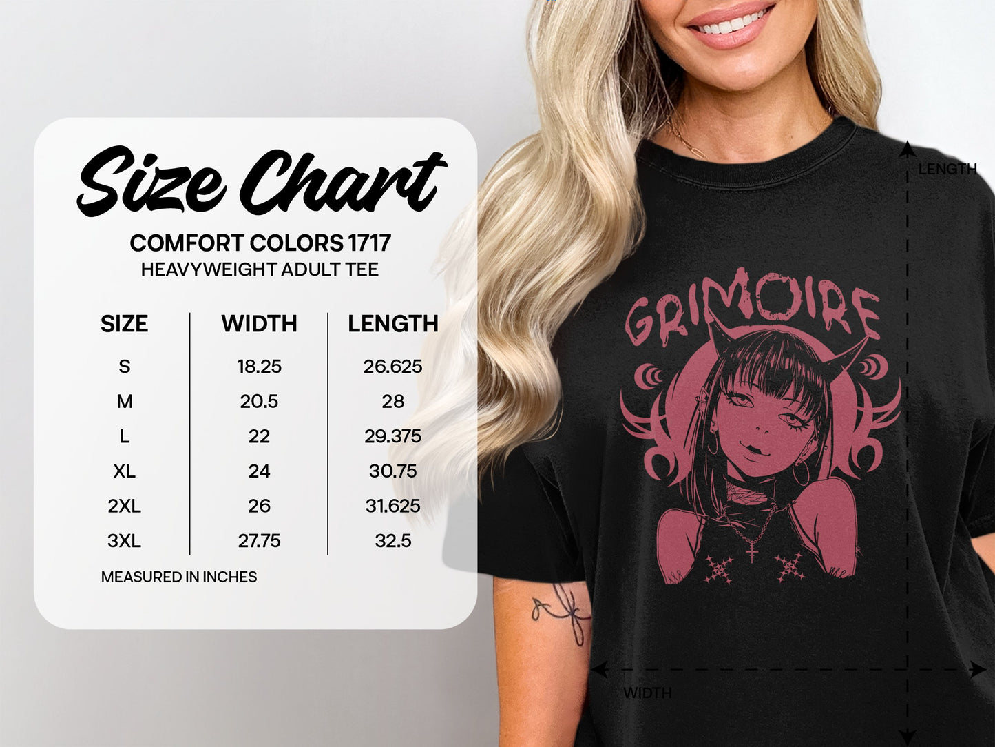 Dark Aesthetic Grimoire Graphic Tee product