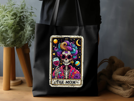 Artistic Skull with Wine Creative Tote Bag product