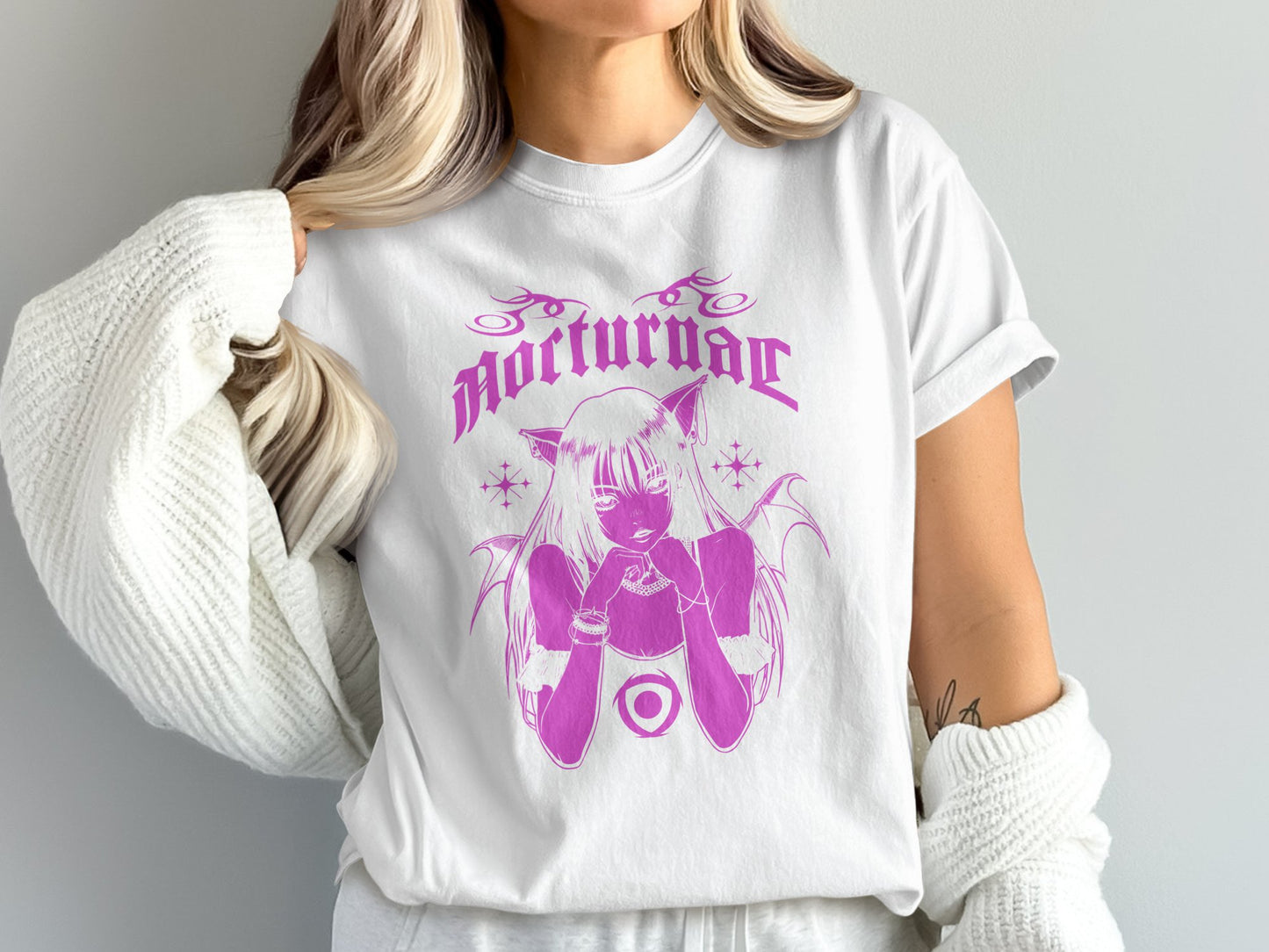 Gothic Anime Character Design T-Shirt product type