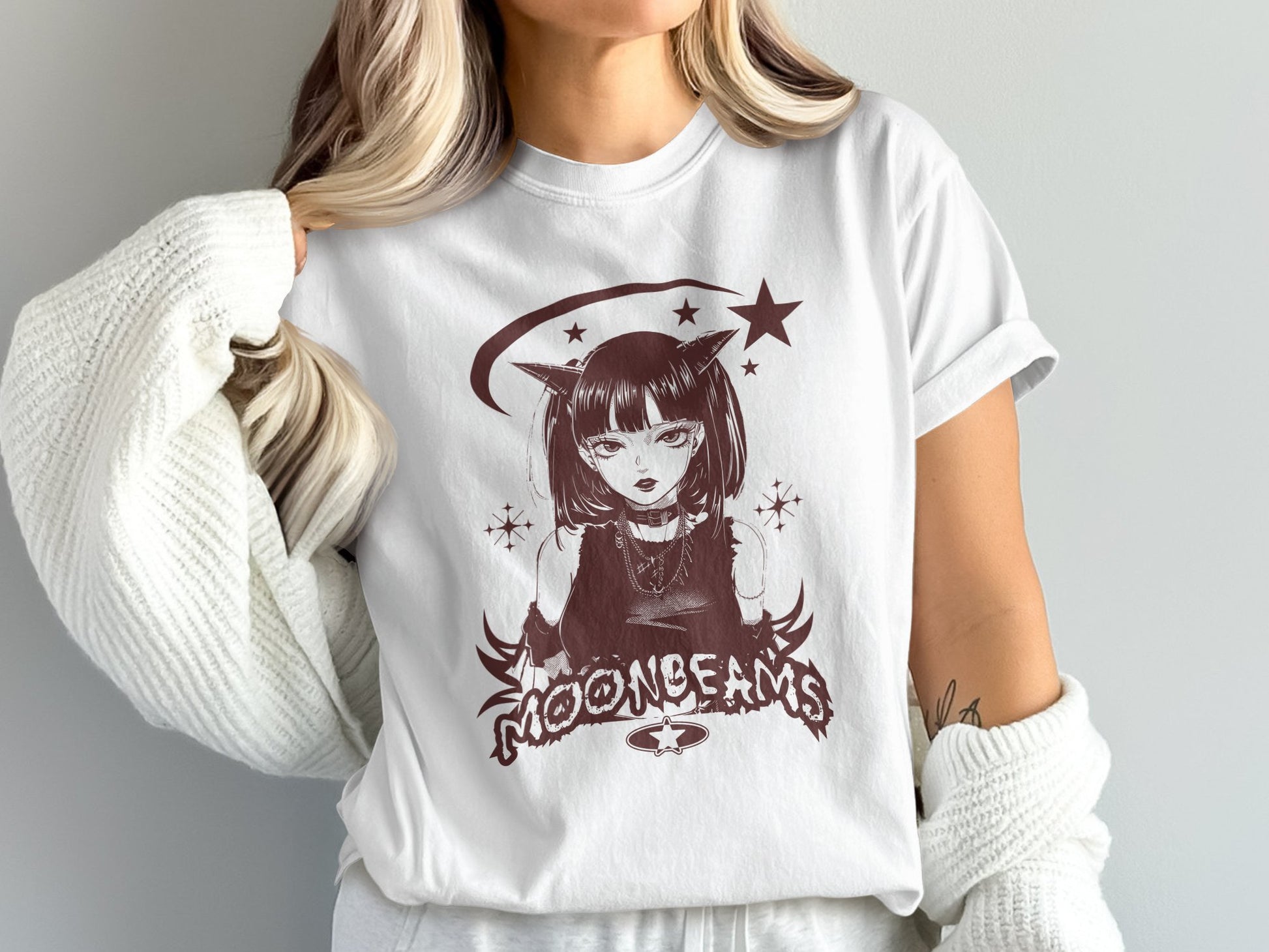 Moonbeams Graphic T-Shirt Anime Art Lover product
