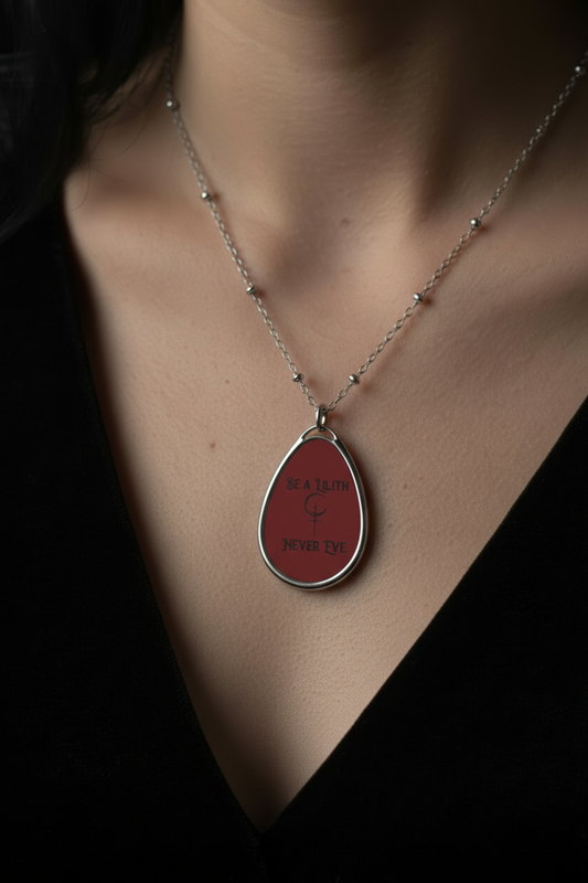 Be a Lilith Lifestyle Mockup - Macro Pendant