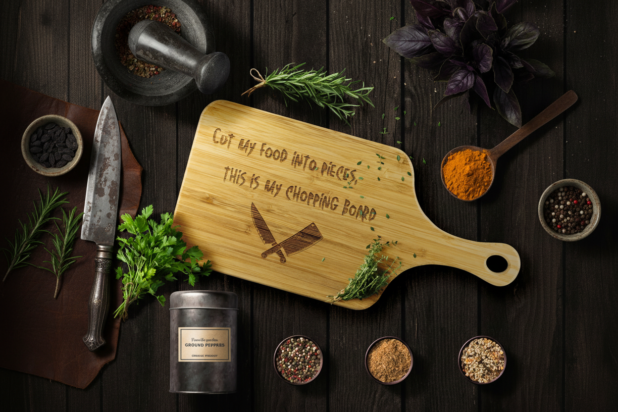 Cutting Board - Gothic Kitchen Display