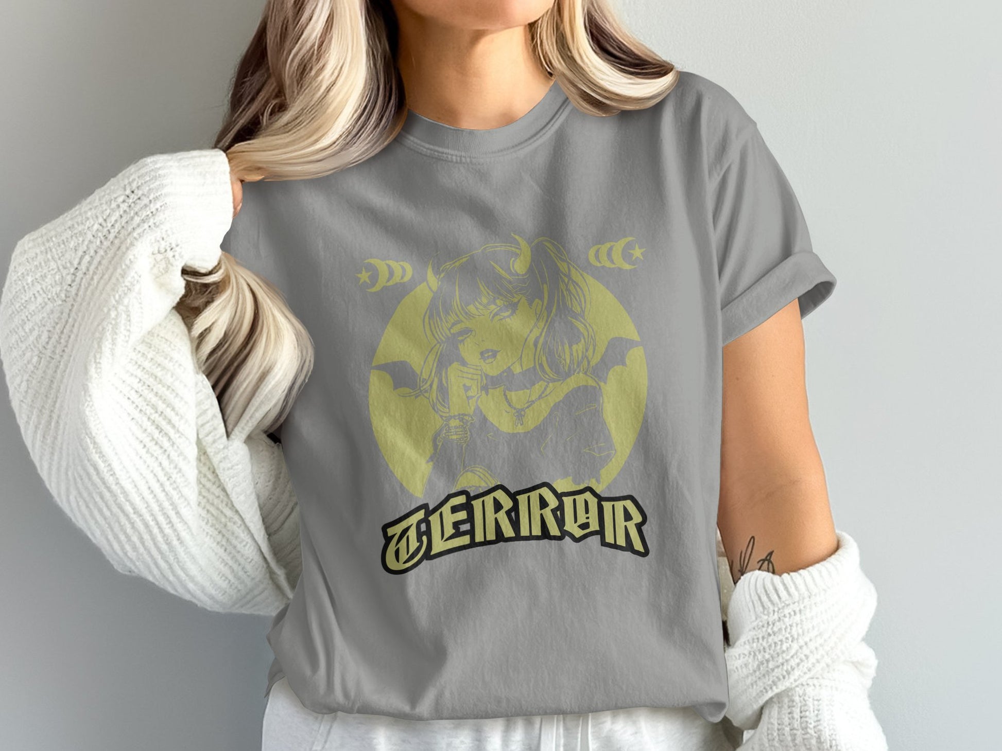 Gothic Anime Character Terror Graphic Tee product