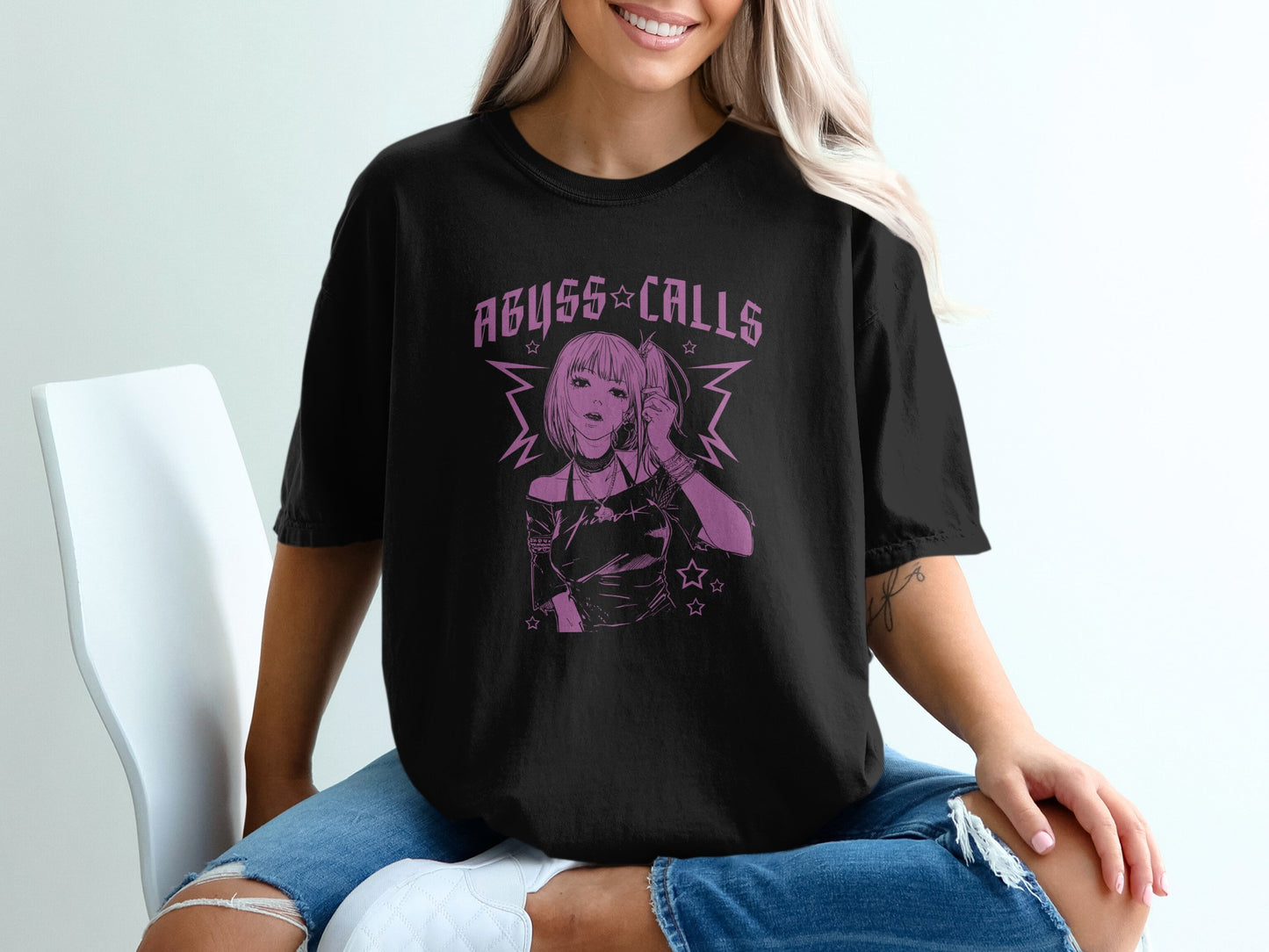 Abyss Calls Stylish Graphic Tee product type