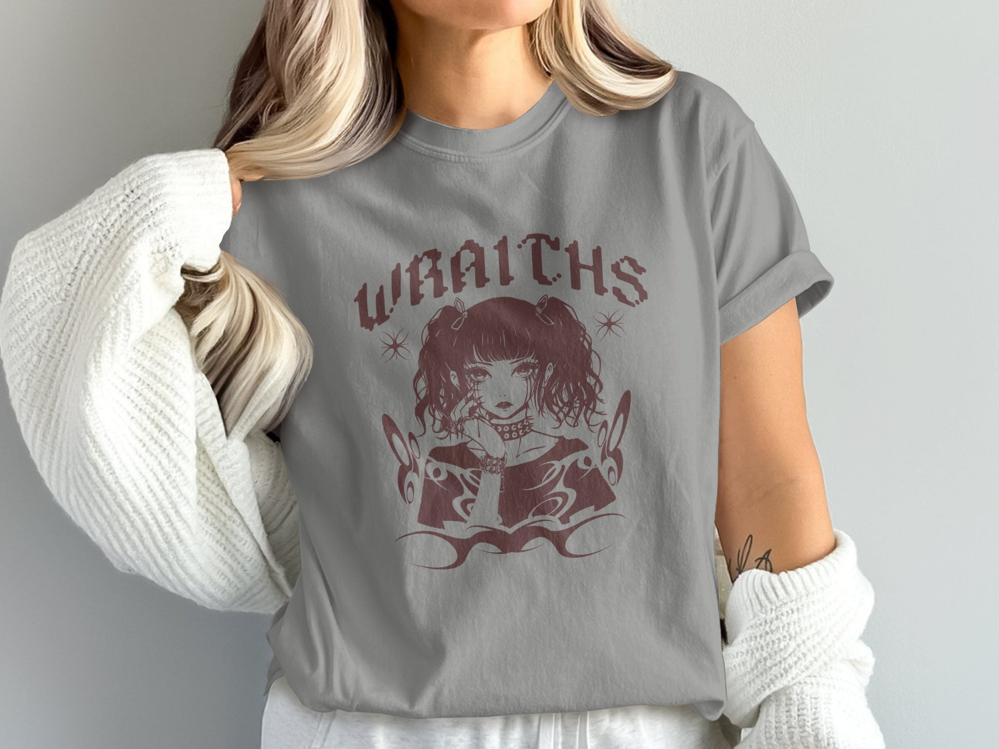 Wraiths Design Graphic Tee Comfortable Fit Shirt product type