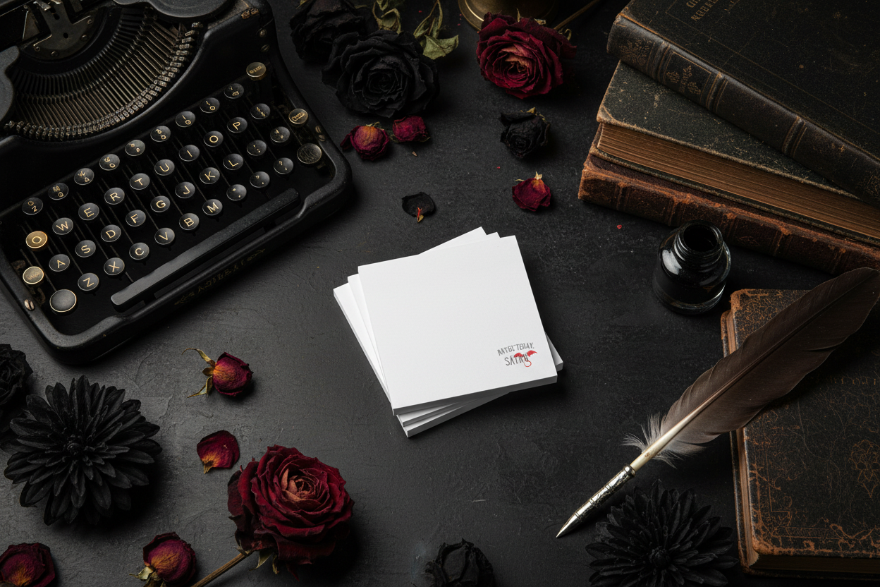 Maybe Today Satan Note Pads - Overhead Workspace